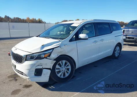 2016 Kia Sedona Lx из США, поврежденный, VIN KNDMB5C18G6188321